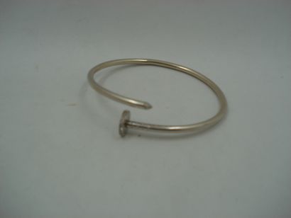 1 Bracelet Or gris 18kt et diamants 23,56g...