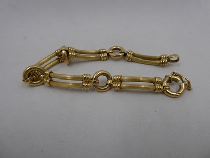 1 Bracelet Or 18kt 31,72g 