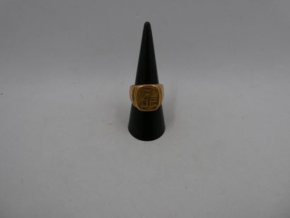 1 Bague Or 14kt 19,77g détériorée 