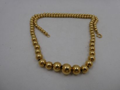 1 Collier Or 18kt 8,56g 