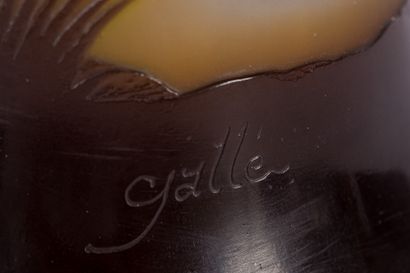 ETABLISSEMENTS GALLE 
	Vase tubulaire à base...