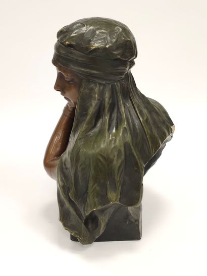 Richard AURILI (1834-c.1914)
Sculpture plâtre...
