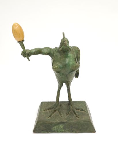KERVERSAU Gilles de (1949)
Epreuve en bronze...