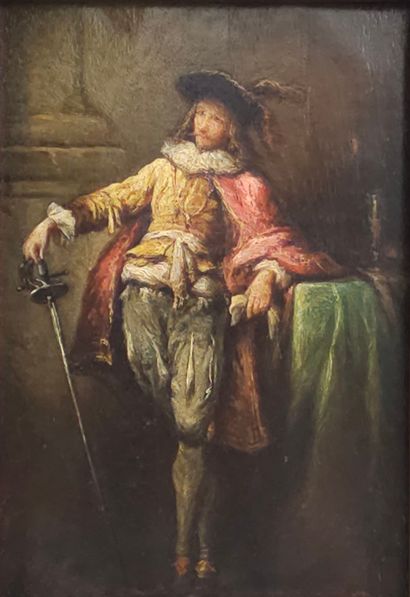 FERDINAND ROYBET dans le goût
Huile sur panneau...