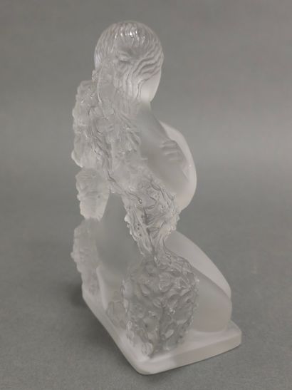 LALIQUE France
Sculpture de nu féminin à...