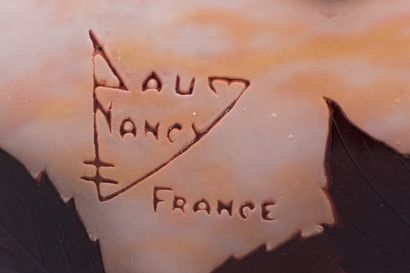 DAUM – NANCY 
	Coupe à corps ovoïde et col...