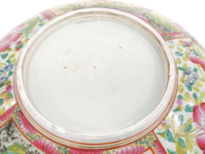 GRAND BOL DE CANTON milieu XXeme siècle
en...