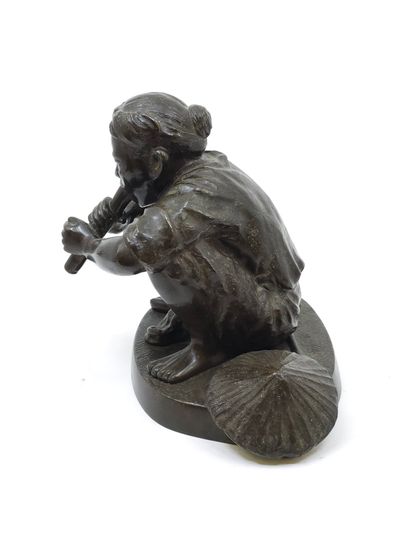 VIETNAM
Dans le goût Hauchecorne
Bronze représentant...