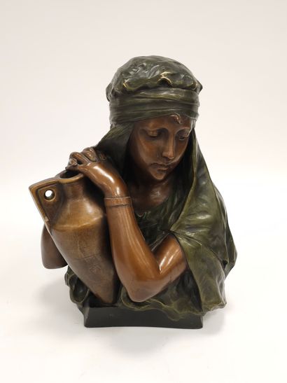 Richard AURILI (1834-c.1914)
Sculpture plâtre...
