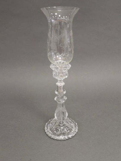 BACCARAT Dans le goût
Photophore en cristal...