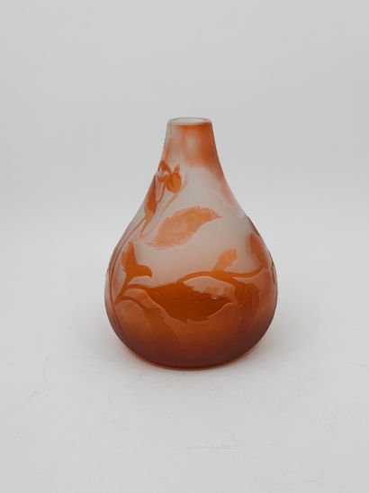 ETABLISSEMENTS GALLE 
	Vase ovoïde à col...