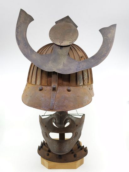 JAPON Epoque Edo (1603-1868)
Mempo en fer...