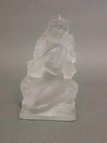 LALIQUE France
Sculpture de nu féminin à...