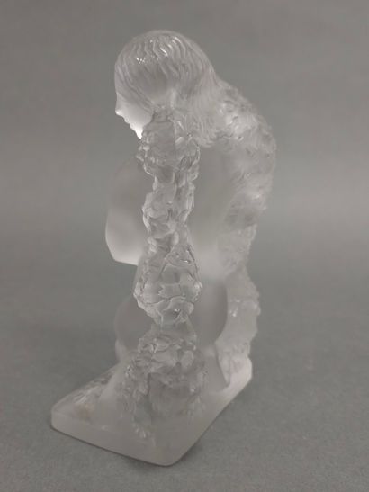 LALIQUE France
Sculpture de nu féminin à...