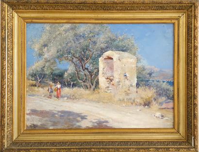 GALLIAN Octave
La promenade
Huile sur toile...