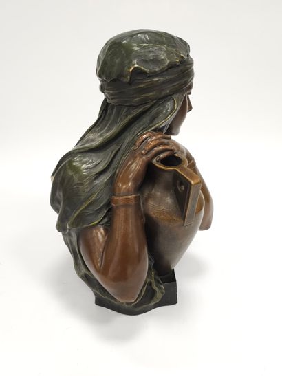 Richard AURILI (1834-c.1914)
Sculpture plâtre...