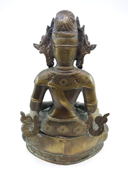 ASIE Travail XXeme siècle
Sculpture en bronze...