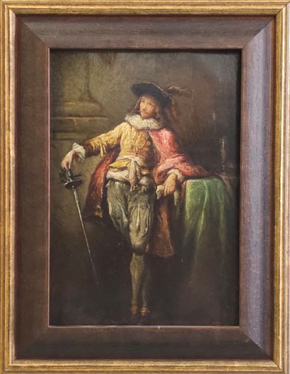 FERDINAND ROYBET dans le goût
Huile sur panneau...