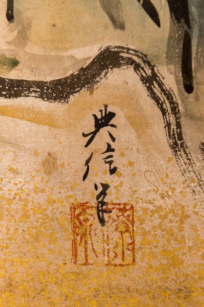 JAPON - Epoque EDO (1603 - 1868), XVIIIe...