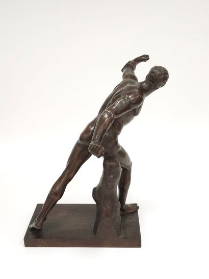 D’APRES L’ANTIQUE,
« Gladiateur Borghèse...