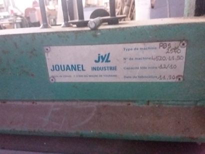 Plieuse à tablier de marque JOUANEL JYL industrie...