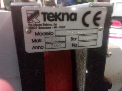 TEKNA
3 poinçonneuses modèle TK280PA2
matricule...