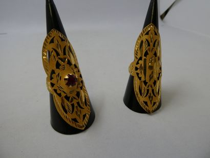 1 Bague Or 18kt 2,31g 1 Bague Or 18kt et...