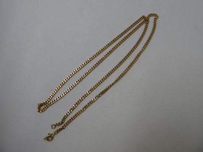 1 Necklace 18kt Gold 17,30g broken clasp...