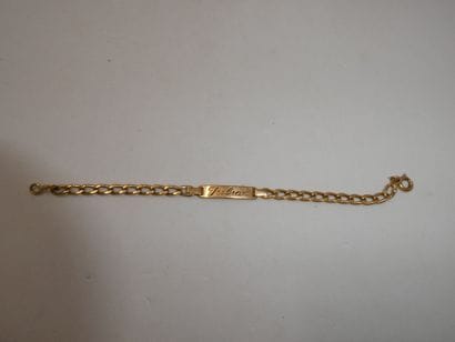 1 Bracelet Or 18kt 5,80g 