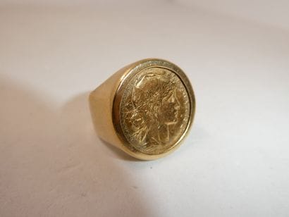 1 Bague Or 18kt 17,06g 