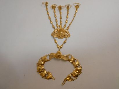 1 Bracelet Baguier Or 18kt 36,49g 