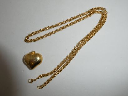 1 Collier Or 18kt 9,46g 1 Pendentif Or 18kt...