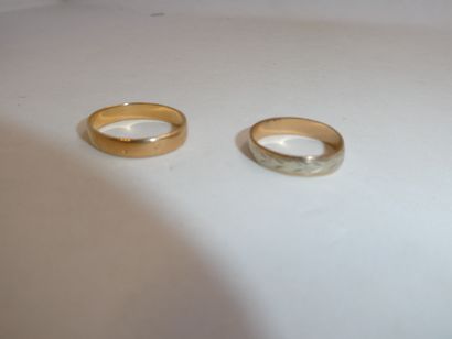 1 Alliance Or 18kt 3,25g 1 Alliance Or 2...