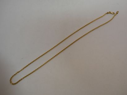 1 Collier Or 18kt 13,22g 