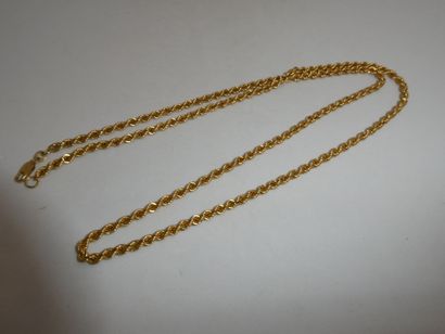 1 Collier Or 18kt 11,82g 
