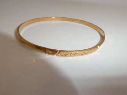 1 Bracelet Or 18kt 13,48g 