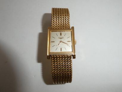1 Bracelet montre Or 18kt 68,76g LONGINES...