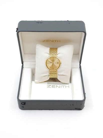 ZENITH
Montre bracelet pour homme en or jaune...