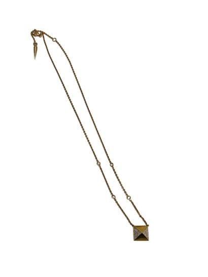 MESSIKA 
Collier en or jaune 750° ornée d'un...