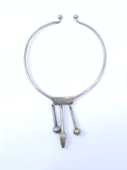 MAURITANIE MAROC XIX ème siècle
Collier pectoral...