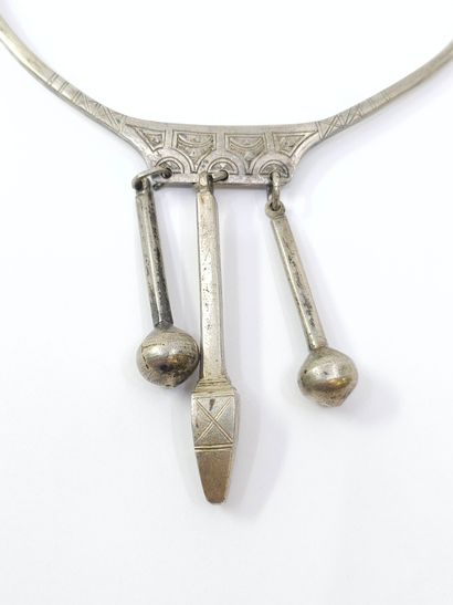 MAURITANIE MAROC XIX ème siècle
Collier pectoral...