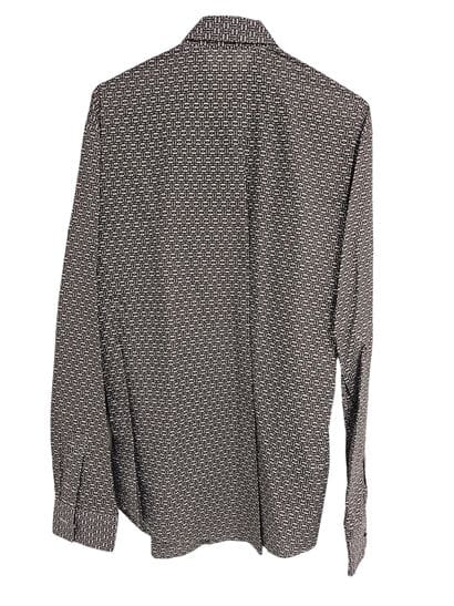 HERMES
Chemise grise à motifs de chaînes
Chemise...