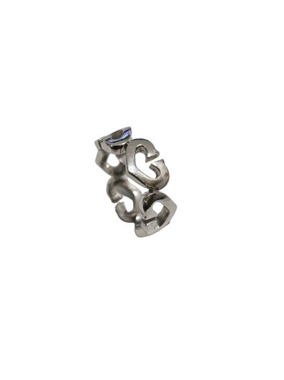 CARTIER 
Alliance cœur en or gris 750° et...