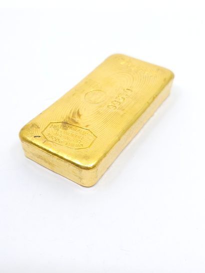 LINGOT D'OR
Poids de l'or fin 995g. 
Avec...