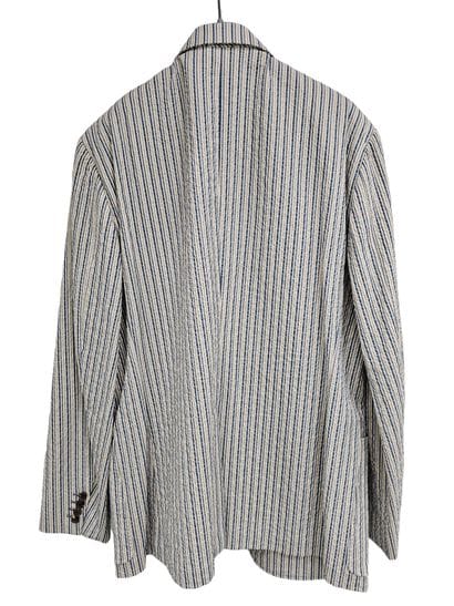 HERMES
Veste beige rayée polychrome
Taille...