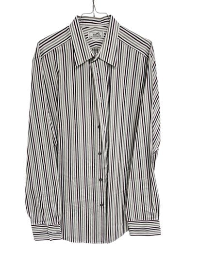HERMES
Chemise grise à motifs de chaînes
Chemise...