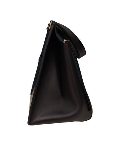 CELINE Paris Edge bag
Green and black leather...