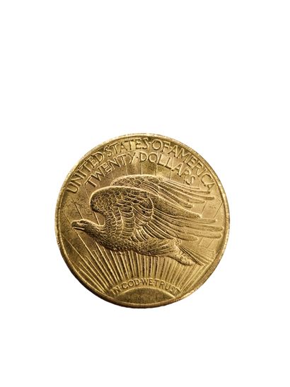 PIECE de 20 dollars Or
1927
Poids: 33,4g
