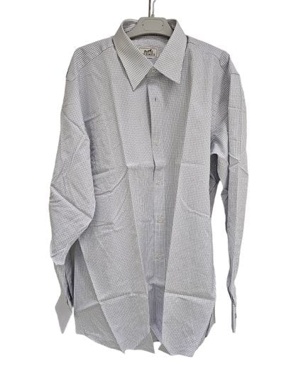 HERMES
Chemise bleux à motifs entremelés
Taille...