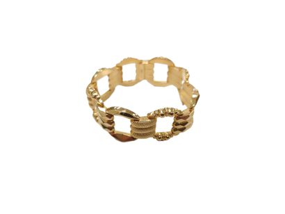 TRAVAIL ITALIEN
BRACELET en or jaune 750°...